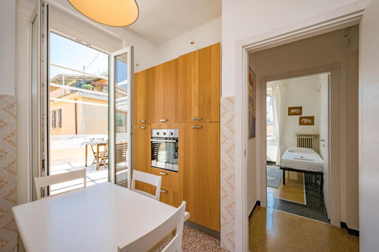 Joivy Penthouse Flat With Terrace Apartment เจนัว ภายนอก รูปภาพ