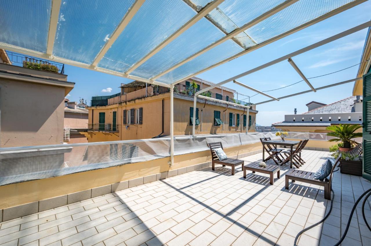 Joivy Penthouse Flat With Terrace Apartment เจนัว ภายนอก รูปภาพ