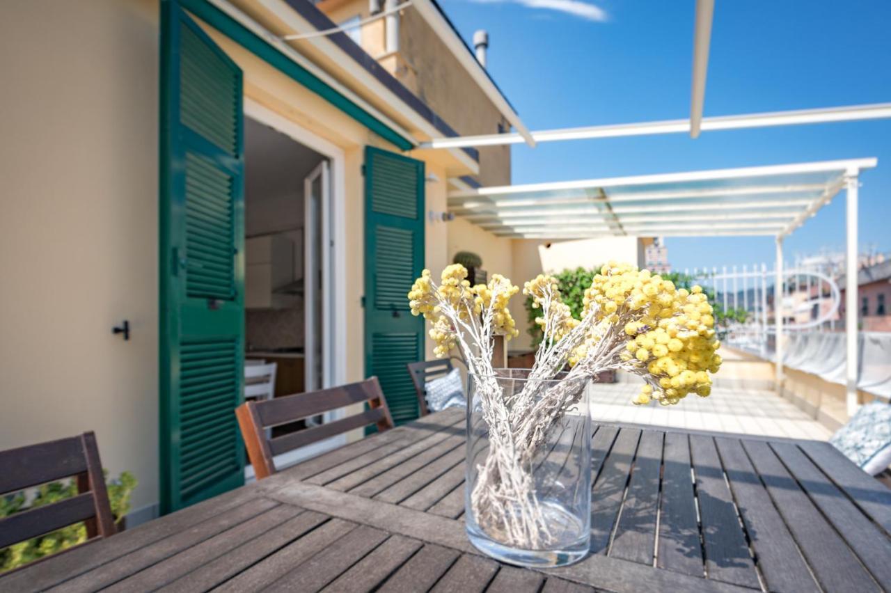 Joivy Penthouse Flat With Terrace Apartment เจนัว ภายนอก รูปภาพ